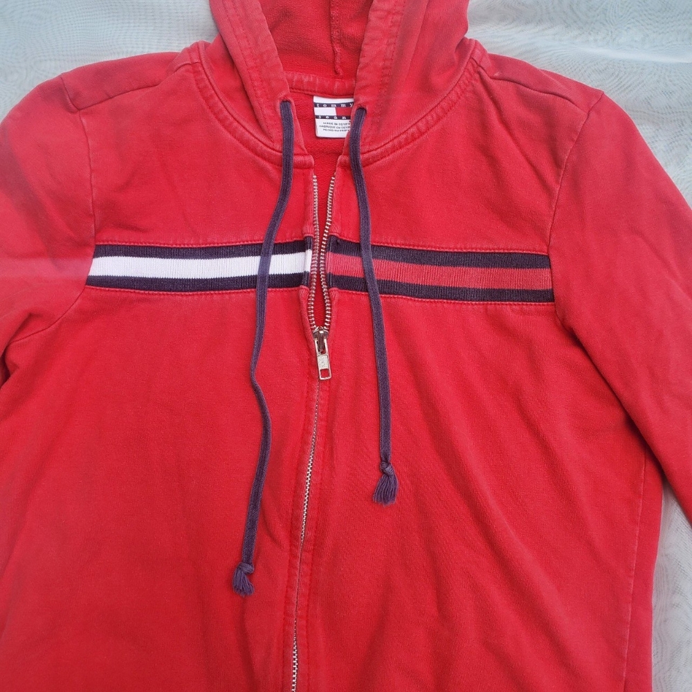 Tommy Girl Jeans Zip-Up Hoodie - Picture 2 of 4
